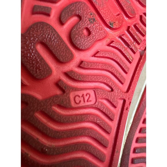 Native Minnie Mouse Red Perforated Kids Play Shoes C12 - Picture 6 of 6